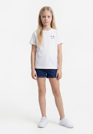 Puma BMW LOGO TEE UNISEX - Trükipildiga T-särk - white