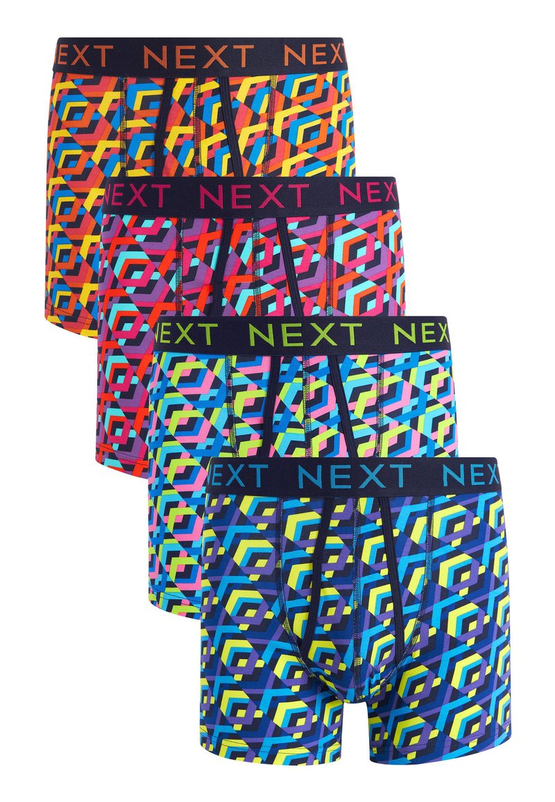 Next 4 PACK - Boxers - diagonal geo