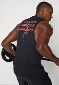 Under Armour TANK - Top - black/white/racer red