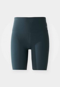 ZENVY 8IN SHORT - Leggings - seaweed/black