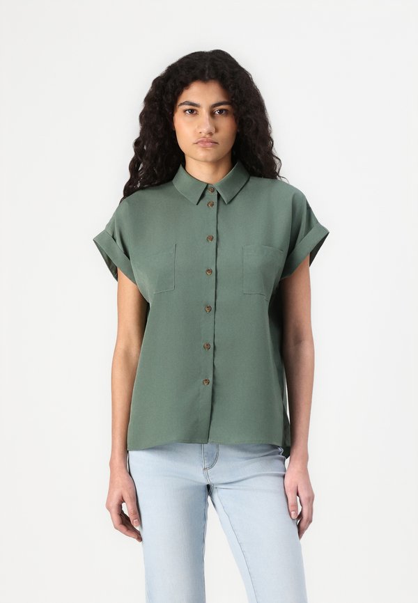 ONLHANNOVER LIFE SHIRT - Button-down blouse - laurel wreath