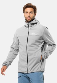 Jack Wolfskin FELDBERG - Softshelljas - cool grey