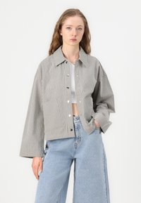 Object OBJISR BERMUDA - Farkkushortsit - medium blue denim