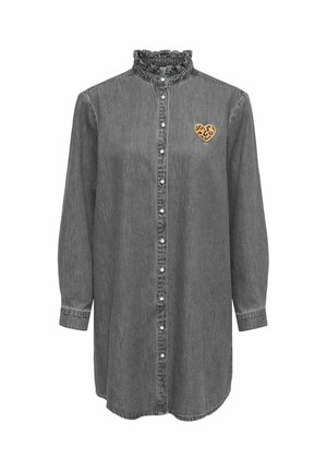 ONLY, DENIM DRESS ONLWENDY SHORT DRESS - Robe en jean - medium grey denim