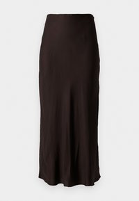 PULL ON MAXI SKIRT - A-line skjørt - terra brown