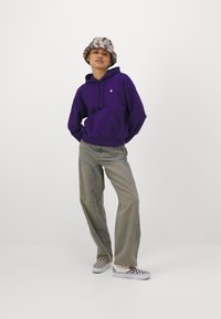 Carhartt WIP HOODED CASEY - Sportska majica - tyrian/silver