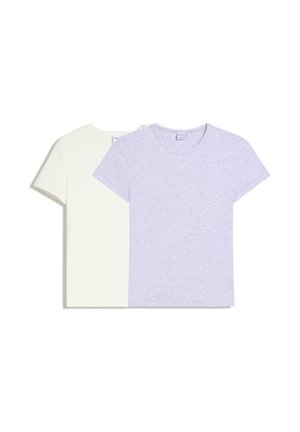 PACK OF 2- SHORT SLEEVE - Basic póló - dark grey