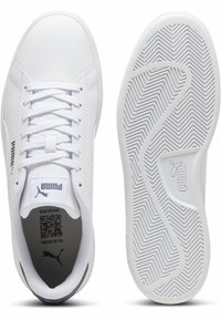 Puma SMASH 3.0 UNISEX - Sportcipő - white-galactic gray