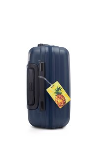 WITTCHEN SMALL SUITCASE WITH LUGGAGE TAG FROM ABS - Valise à roulettes - dark blue