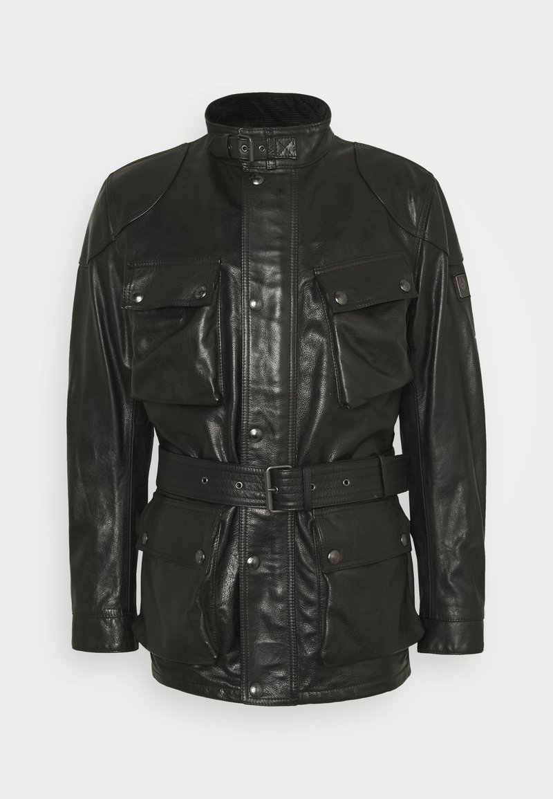 Belstaff TRIALMASTER PANTHER JACKET Leather jacket black Zalando