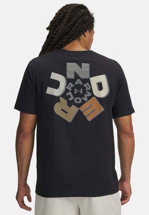 RADIAL - Sport T-shirt - black