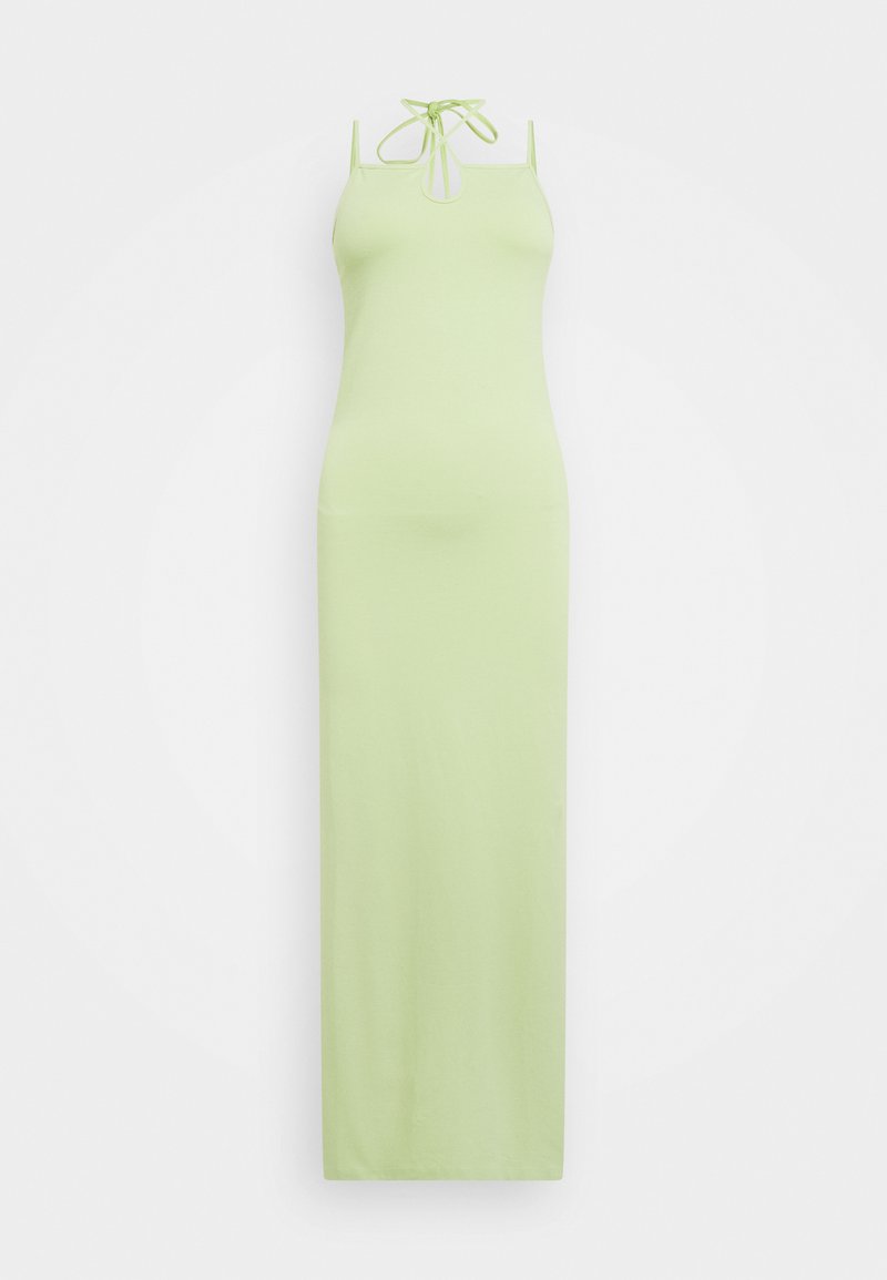 Damen Freizeitkleider | Weekday NINA HALTER DRESS Maxikleid lime green/grün - AJ42766 Damen Freizeitkleider | Weekday NINA HALTER DRESS Maxikleid lime green/grün - AJ42766