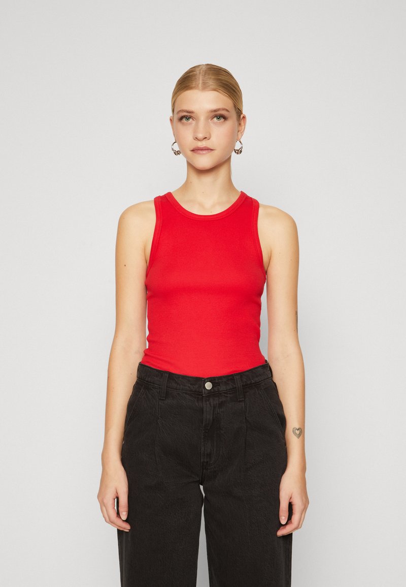 Samsøe Samsøe ALEXO TANK - Toppi - true red