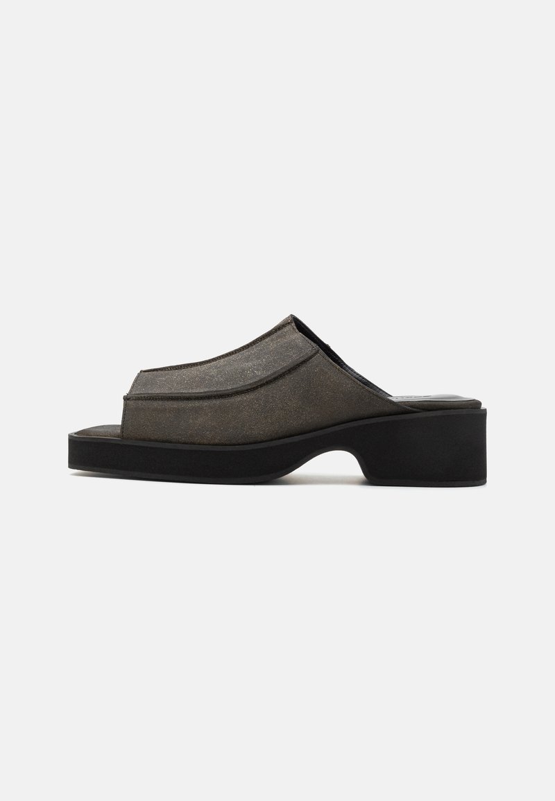 ECKHAUS LATTA FRAME SLIDE UNISEX - Mules - grey