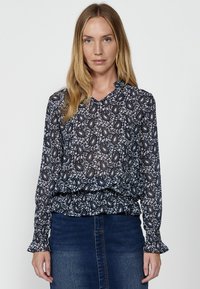 Bluse - navy