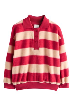 Next RUGBY STYLE - Polokošeľa - red cream