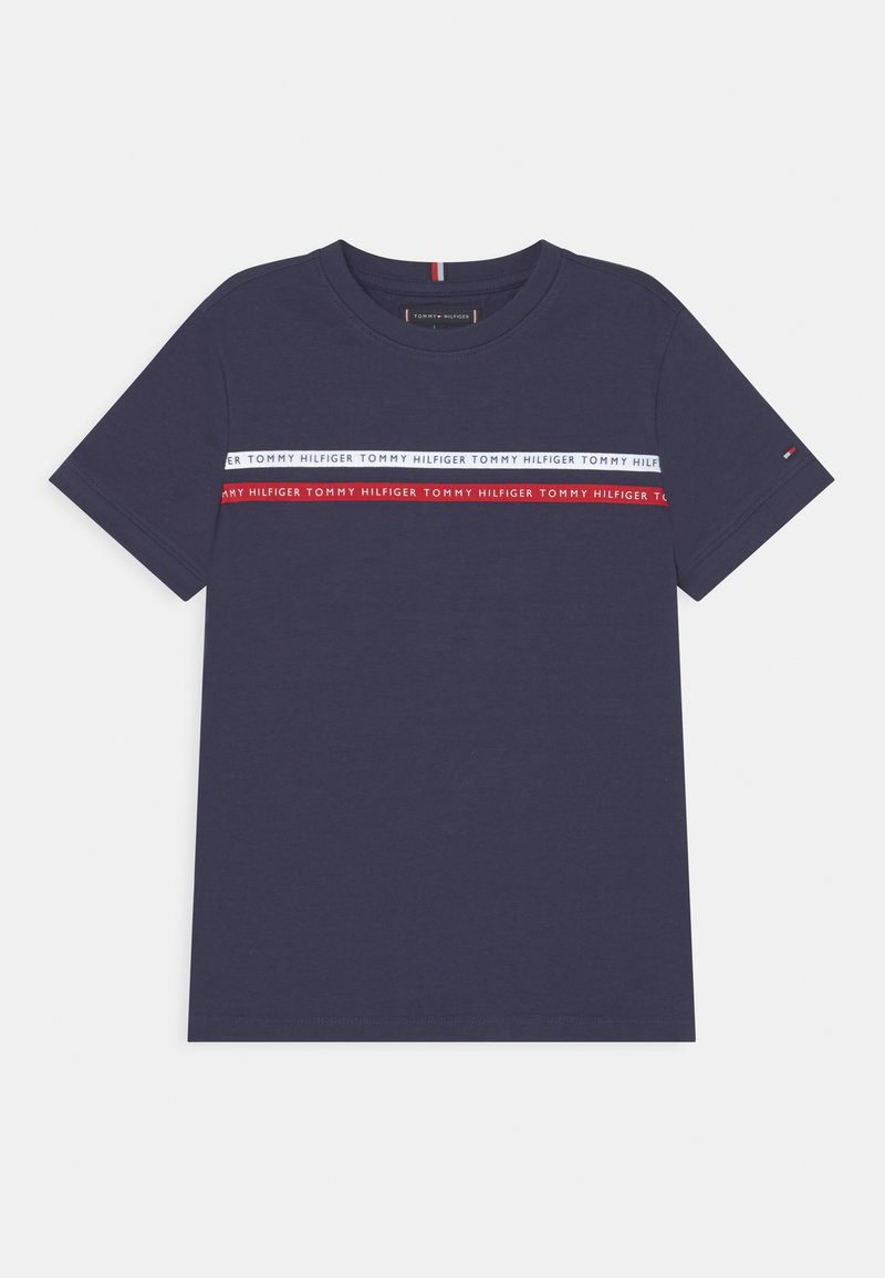 Tommy Hilfiger TAPE TEE Print Tshirt twilight navy/blue Zalando.de