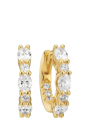 ELLERA OVALE GRANDE - Øreringe - gold-coloured