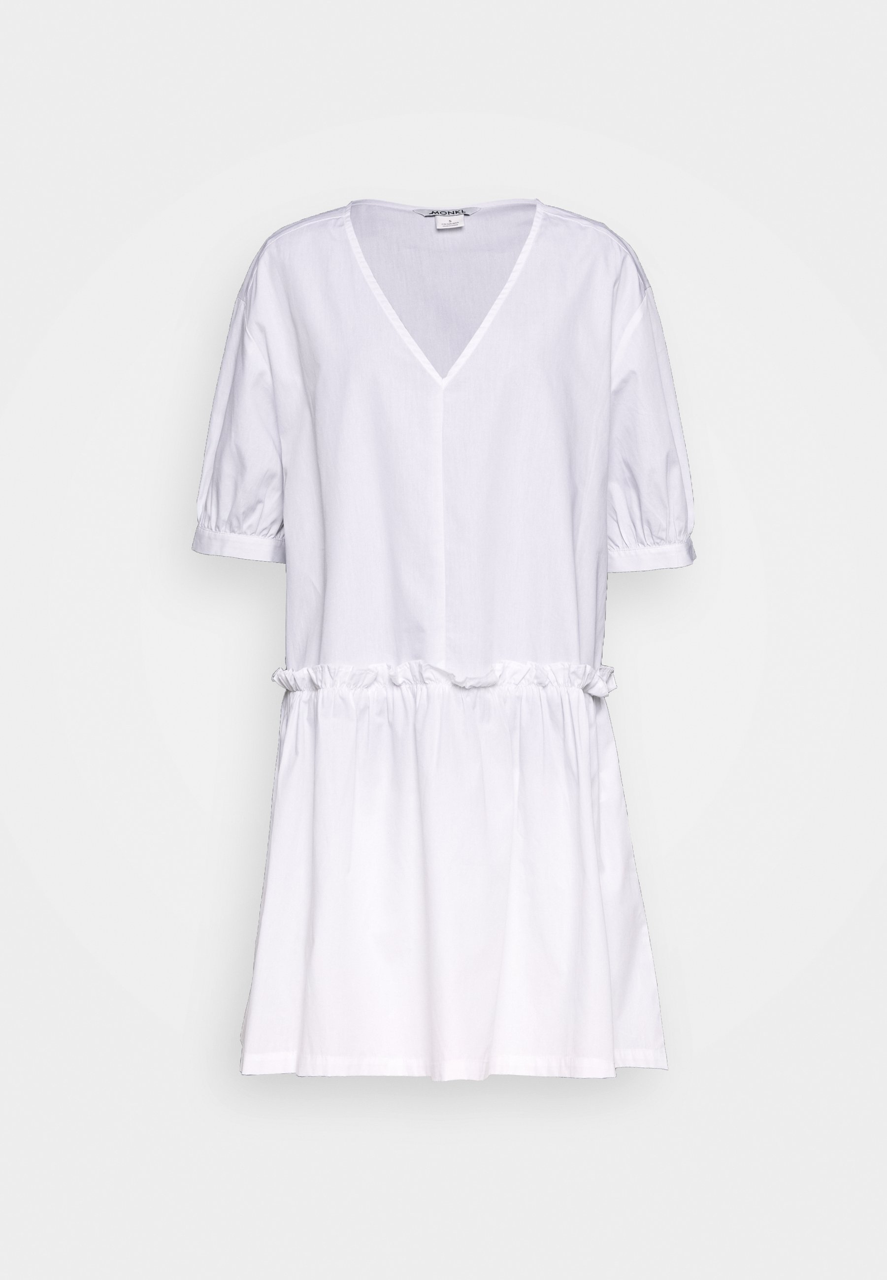 White light casual dress