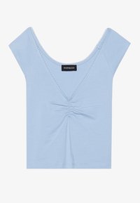 Jednoduché tričko - soft chambray
