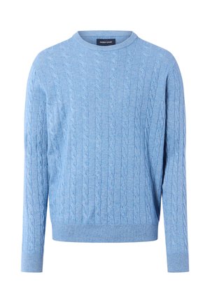 Strickpullover - hellblau