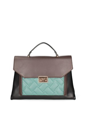 Sac à main - black and turquoise