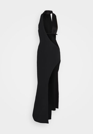 David Koma WRAP EFFECT OPEN LEG GOWN - Cocktail φόρεμα / Φόρεμα για πάρτι - black