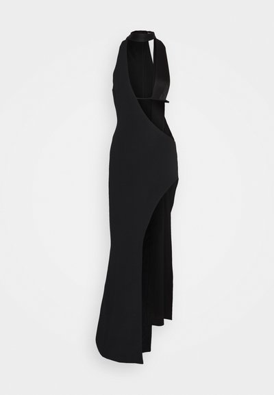 David Koma WRAP EFFECT OPEN LEG GOWN - Cocktail φόρεμα / Φόρεμα για πάρτι - black