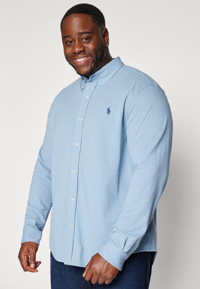 Polo Ralph Lauren Big & Tall FEATHERWEIGHT MESH SHIRT - Camisa - vessel blue