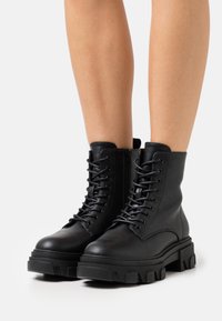 Even&Odd Wide Fit - Snowboots  - black Miniatuurafbeelding 1