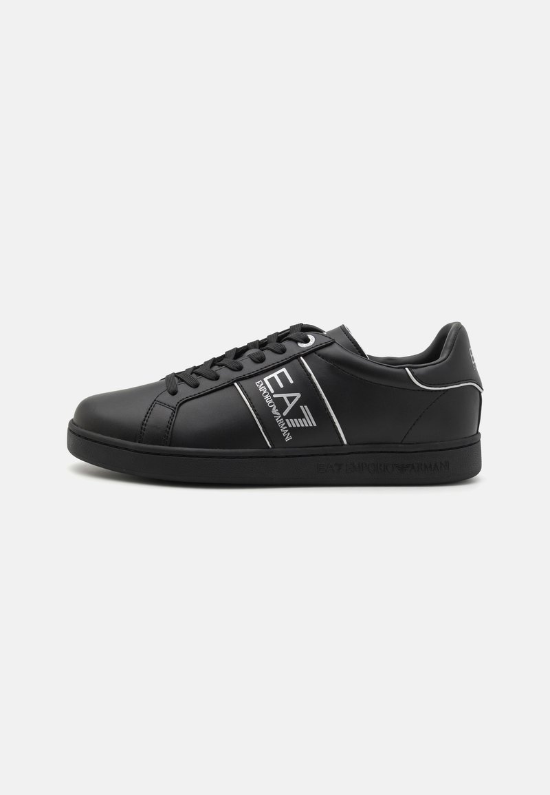 EA7 Emporio Armani CLASSIC UNISEX - Sneakers basse - triple black/silver