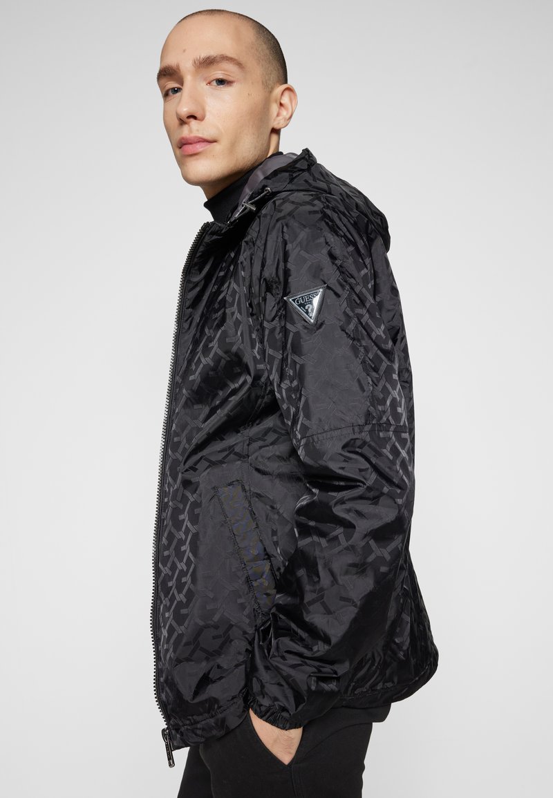 guess hooded jacket
