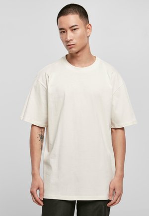 SMALL SIGNATURE ESSENTIAL  - Basic T-shirt - off white