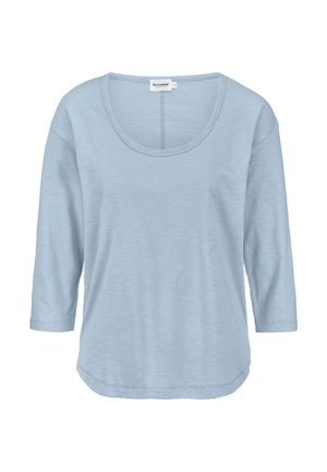 hessnatur, RELAXED - Langarmshirt - perlblau