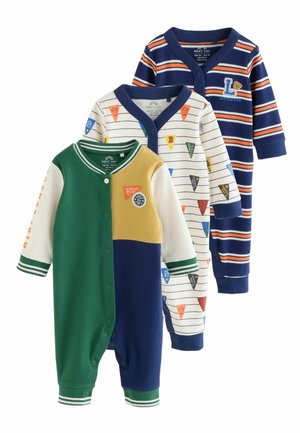 Next, BABY SLEEPSUITS 3 PACK - Pyjama - multi varsity