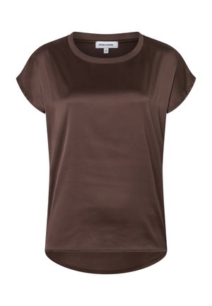 More & More, MORE & MORE EDLES BLUSENSHIRT, MATERIALMIX - Bluse - brown