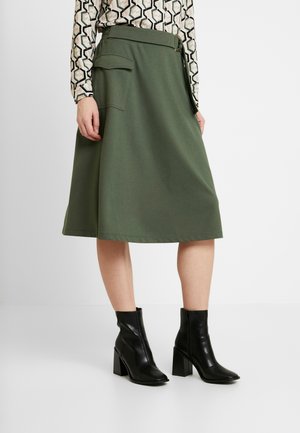 Gonna a campana - khaki