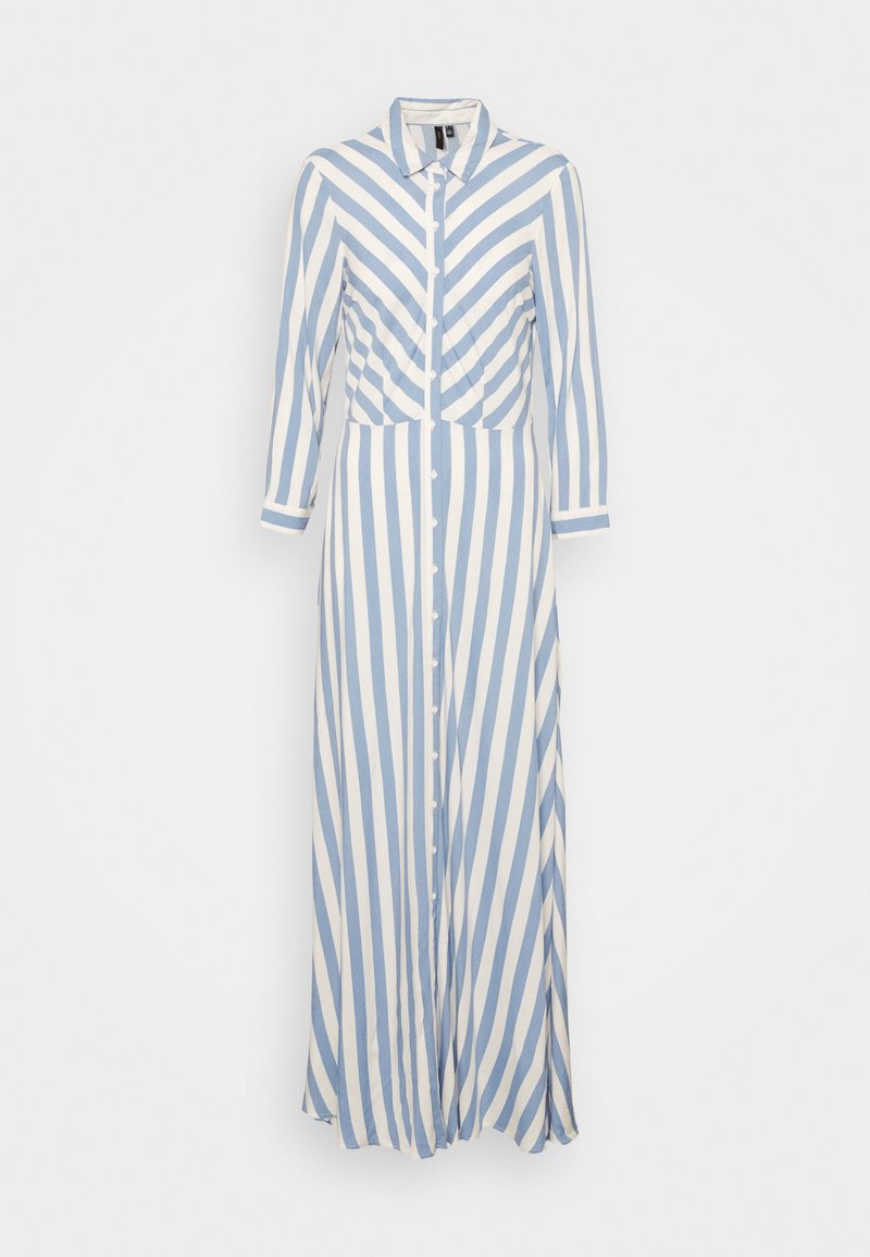 YAS Tall YASSAVANNA LONG SHIRT DRESS - Vestido comprido - dusty blue