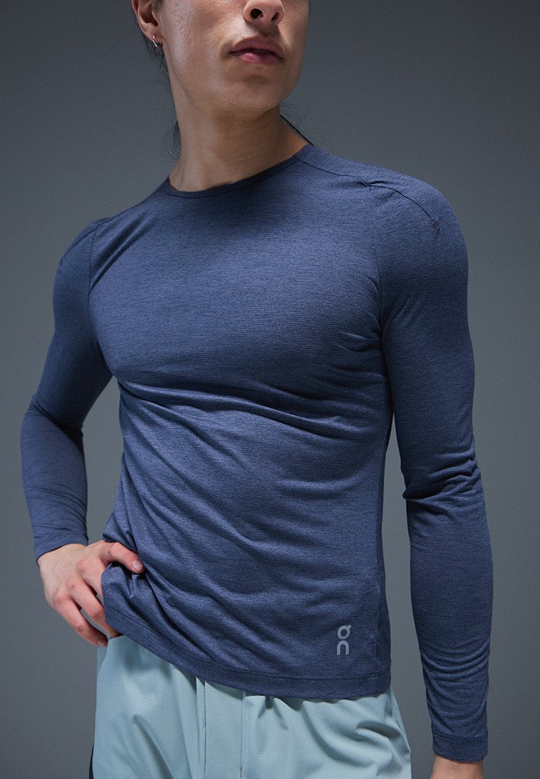 On Longsleeve donkerblauw