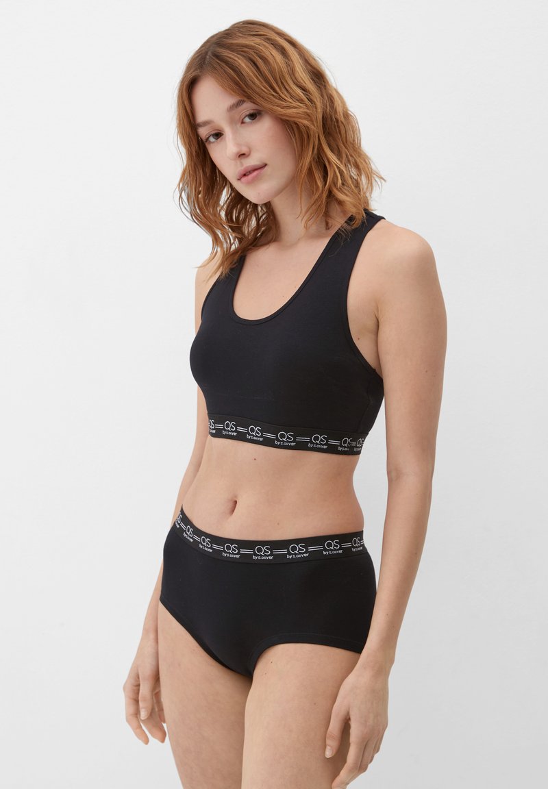QS MIT RACERBACK - Bustier - schwarz