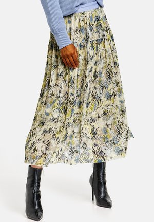 A-line skirt - foggy air gemustert