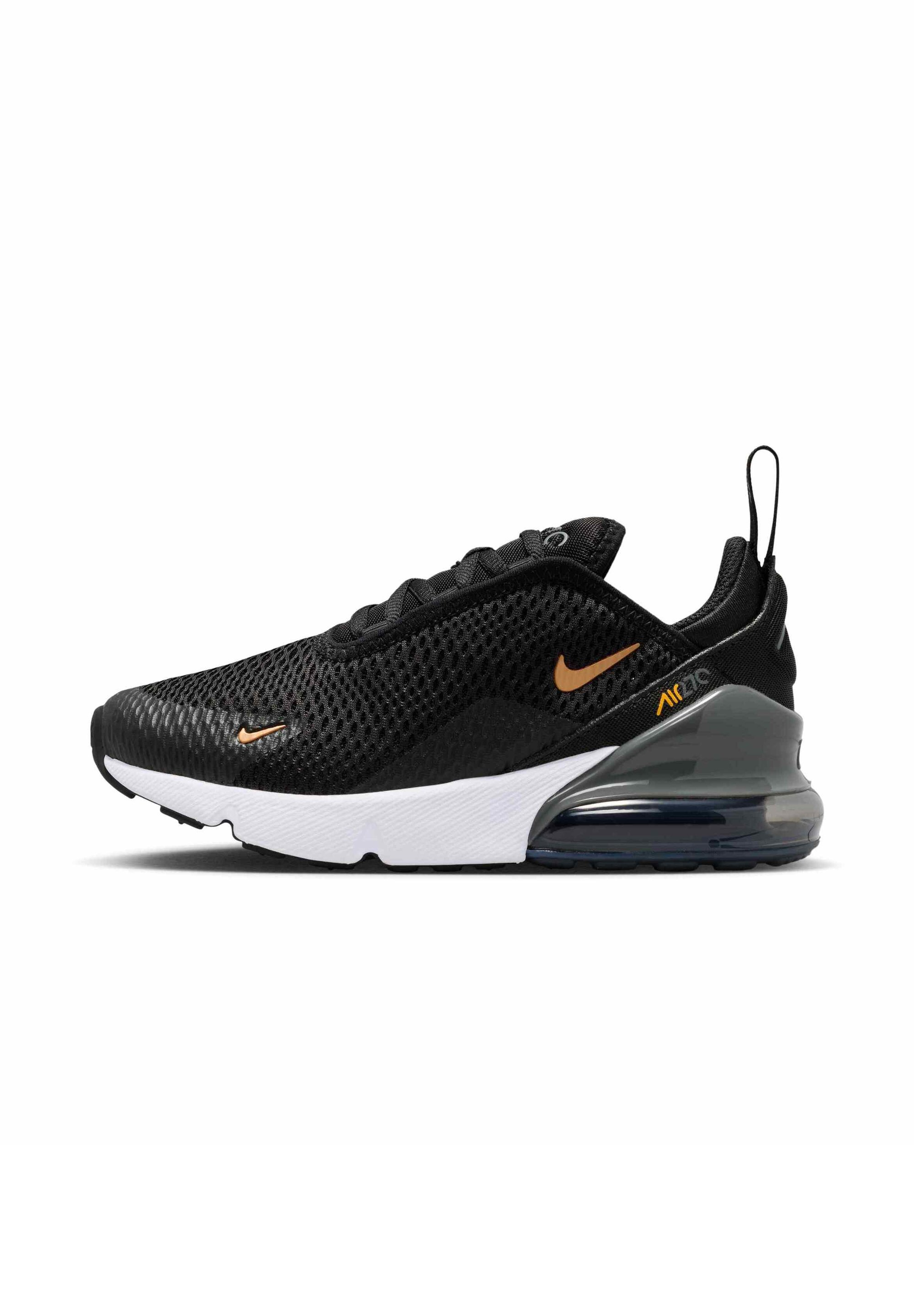 nike 270 nike air nere e arancioni