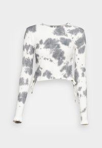REBEL DRAWSTRING - Camisola de manga comprida - black, white
