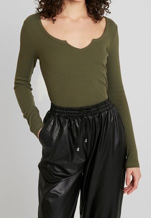 Pitkähihainen paita - khaki