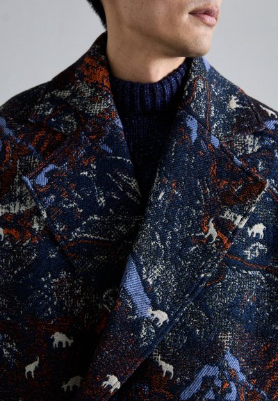 Henrik Vibskov DIMOUT COAT - Īss mētelis - black