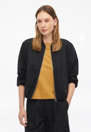 s.Oliver, INDOOR-JACKE - Bomberjacke - schwarz