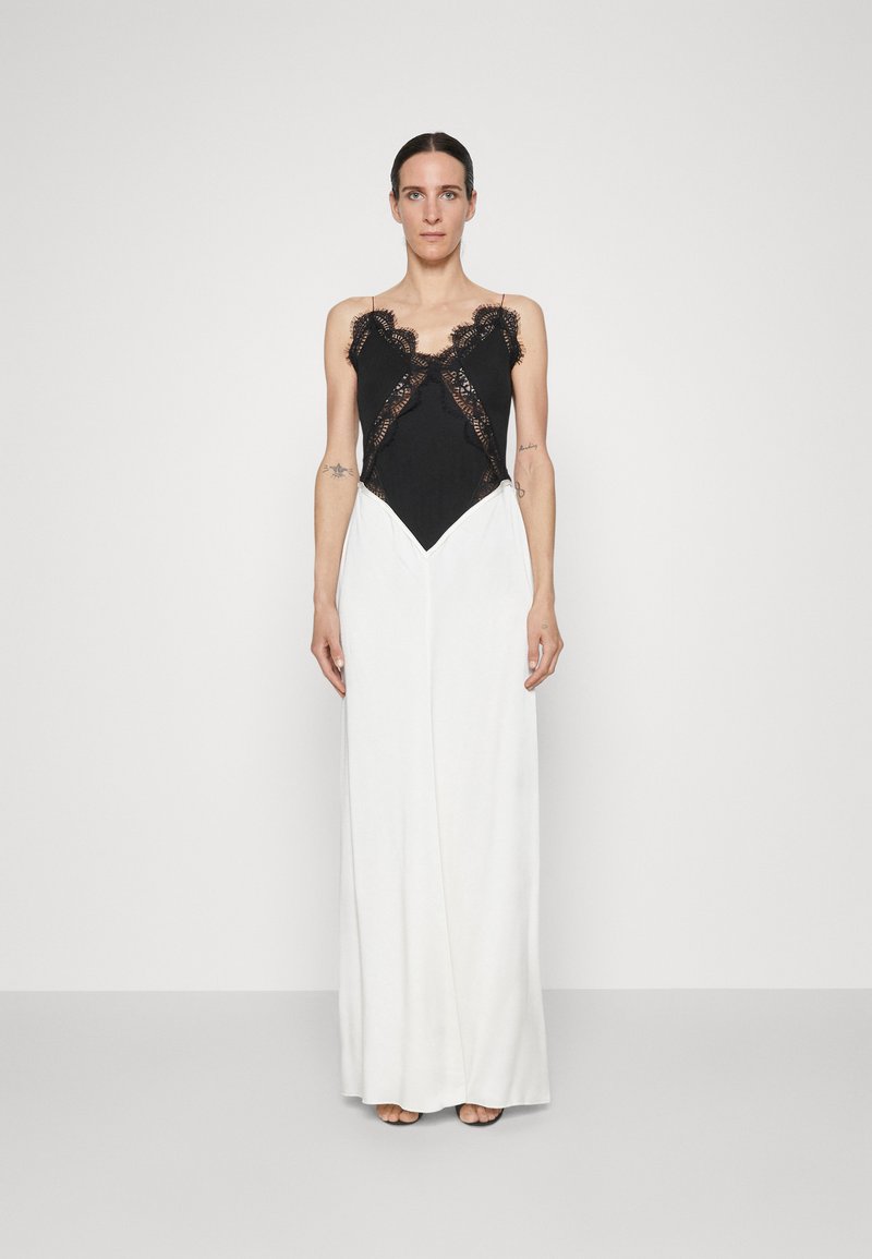 Victoria Beckham INSERT CAMI FLOORLENGTH DRESS - Cocktailkleid/festliches Kleid - ivory/offwhite - Zalando Victoria Beckham INSERT CAMI FLOORLENGTH DRESS - Cocktailkleid/festliches Kleid - ivory/offwhite - Zalando