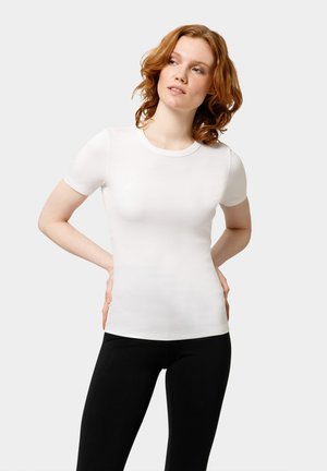 RYLIEE SHIRT RIB - Jednoduché tričko - weiß