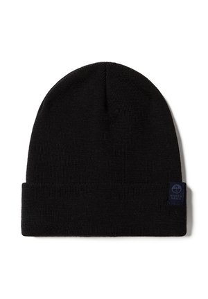 WITH TURN-UP - Gorro - black