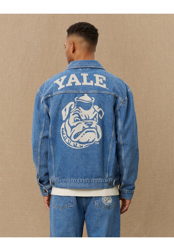 RANDY YALE BULLDOG JACKET UNISEX - Denim jacket - medium indigo wash4